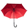 Brown Tyvek umbrella with red lining