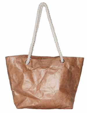 Tyvek Rope Handle Brown Bag