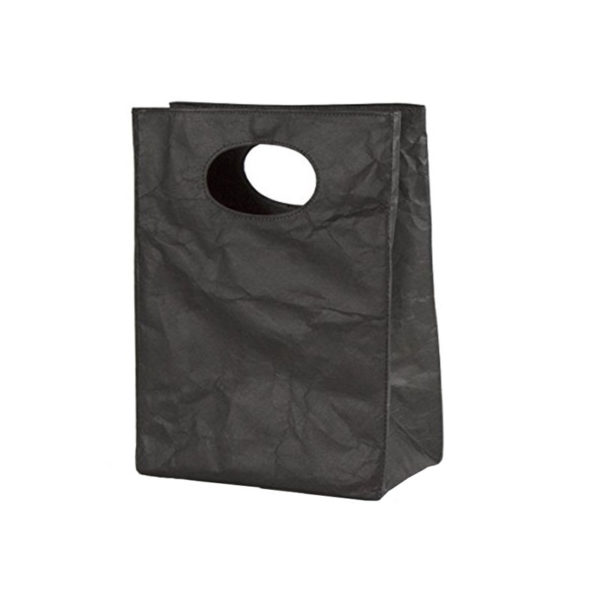 tyvek lunch sandwich bag insulated black