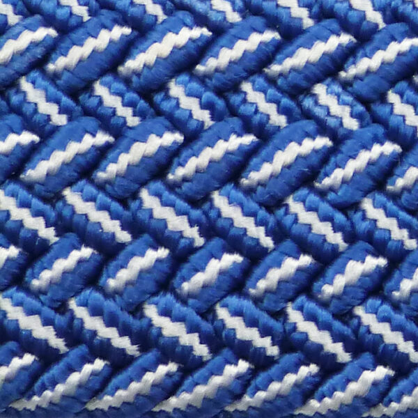 woven belt blue and white